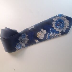 Christian DIOR Monsieur Vintage Floral Silk Tie